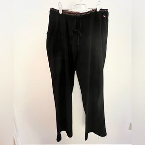HeartSoul Black Scrub Pants